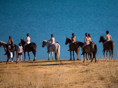 Découverte à cheval des beautés ariégeoises