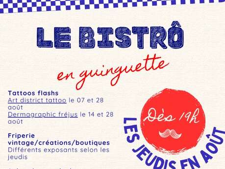 Soirée guinguette by le Bistrô au Village Made in France