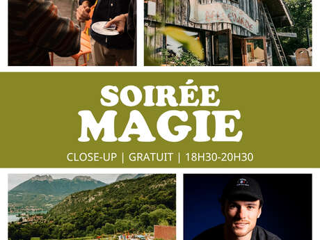 Soirée magie et close-up
