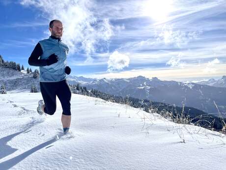 Training and introduction to White Trail with a mountain leader