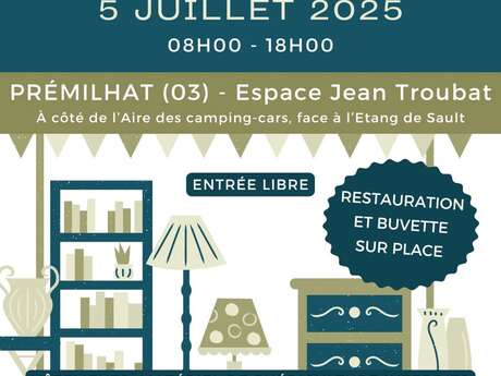Brocante traditionnelle de Prémilhat