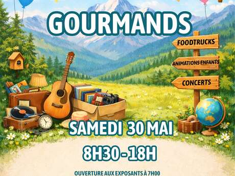 Le vide grenier des Loups Gourmands