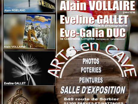 ARTs EN CAVE - Expo Photos, Peinture, Poterie, Artisanat
