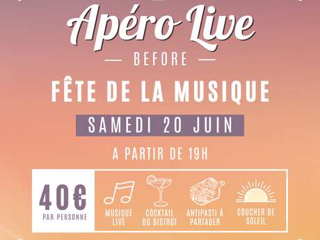Apéro Live - Before Fête de la Musique