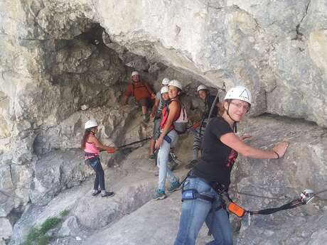 Via Ferrata avec Roc'Addict