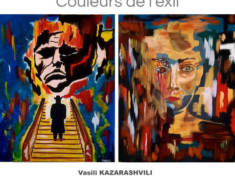 Exposition néo expressionniste "Couleurs en exil"