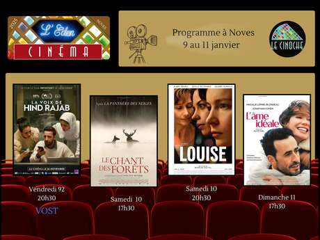 Programme Cinéma de L'Eden