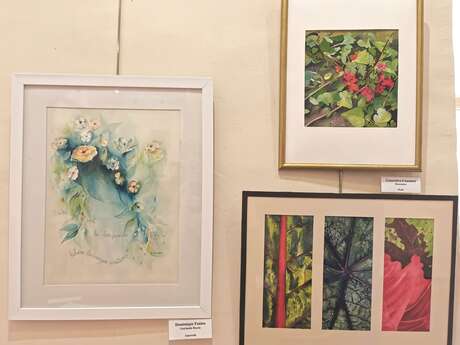 Exposition de peintures toutes technique et de dessins