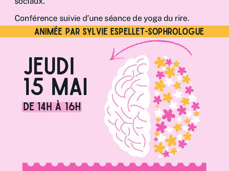 Conférence sur la gestion du stress et séance yoga du rire pour les séniors