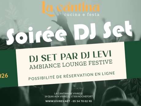Concert : soirée DJ Set par DJ Levi