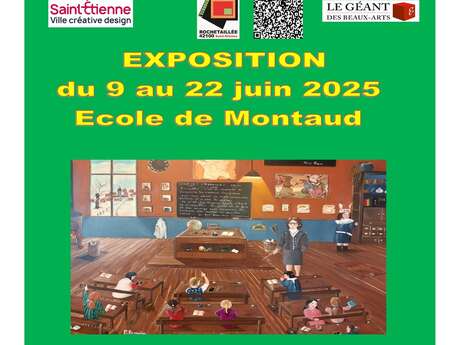Exposition de peinture de l'école de Montaud