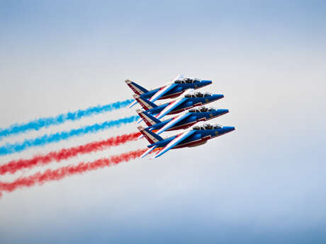 Sortie en mer show aérien patrouille de France