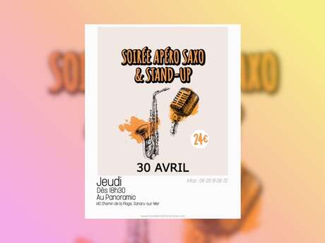 Hostellerie La Farandole | Soirée Apéro Saxo & Stand-up au Panoramic