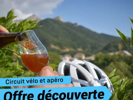 Offre découverte : Circuit vélo et apéro à Ancelle !