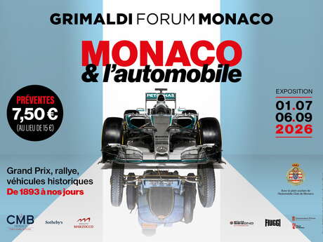 Monaco e l'automobile, dal 1893 a oggi".