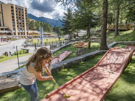 Minigolf von La Colmiane