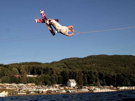 Wakeski sur le Léman