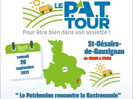 JEP 2025 - PAT TOUR -" Le Patrimoine rencontre la Gastronomie"