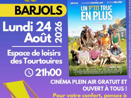 Cinéma en plein air : Un p'tit truc en plus