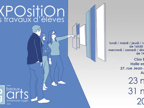 EBAG : Exposition de fin d'année des travaux d'élèves