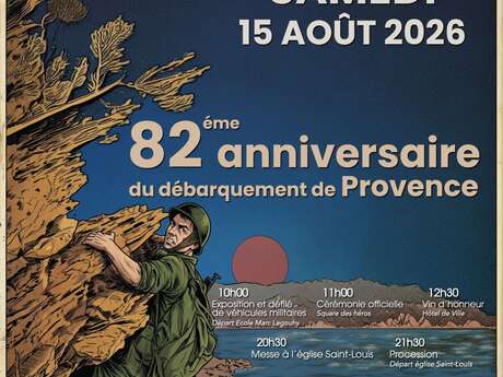 82 ème Anniversaire du débarquement en Provence