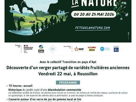 Découverte d'un verger partagé de variétés fruitières anciennes