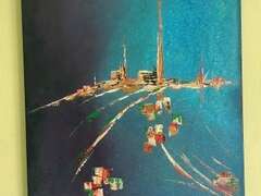 Exposition de peintures Yvonne Chanal