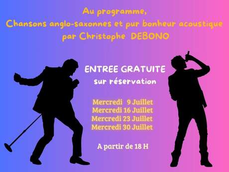 Soirée de chansons anglo-saxonne au domaine Solignac