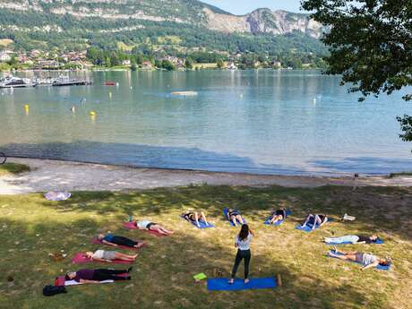 Les vendredis bien-être : instant suspendu côté lac