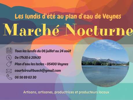 Marché nocturne de producteurs et artisans locaux