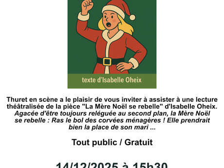 Lecture Théâtralisée "La mère Noël se Rebelle"