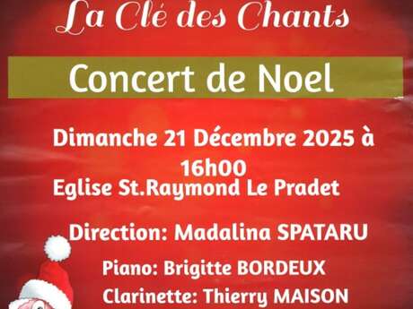 Concert de Noël - Chorale La clé des chants