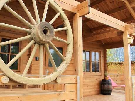 Chalet "Pyrénéen" à la ferme Cosméane