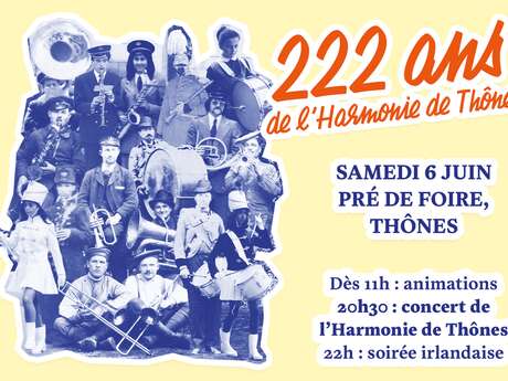 222 ans de l'Harmonie de Thônes