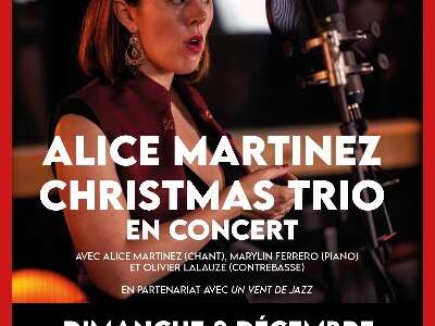 Alice Martinez Christmas Trio en concert