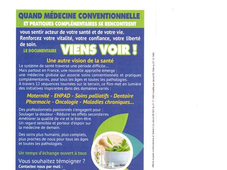 Projection documentaire - Viens voir