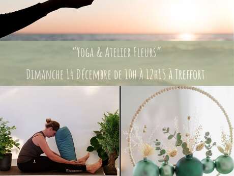 Atelier Yoga et composition florale