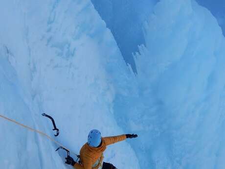 Initiation à la cascade de glace à la journée