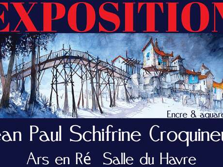 Jean-Paul Schifrine Exhibition – Inks and Watercolours