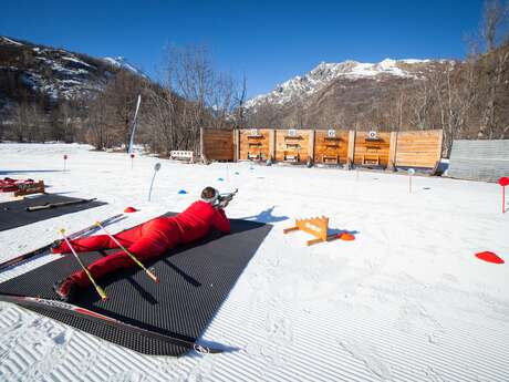 Biathlon avec l'ESF