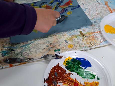 Peinture à la gouache