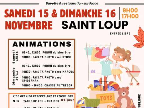 Vide les chambres - Saint-Loup