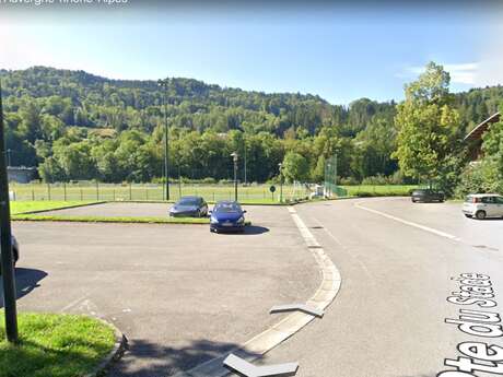 Parking du complexe sportif