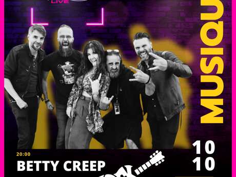 Live musique - Betty Creep