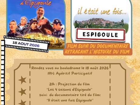 Ciné plein air : Les 4 saisons d'Espigoule