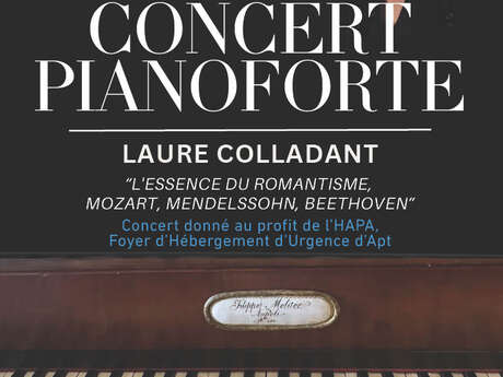 Concert de pianoforte de Laure Colladant