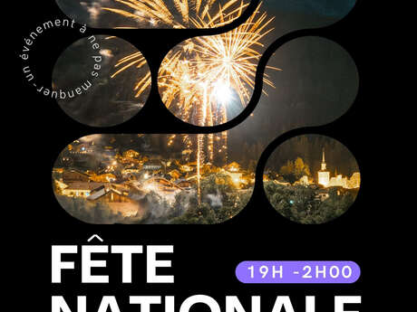 Fête nationale et feux d'artifices