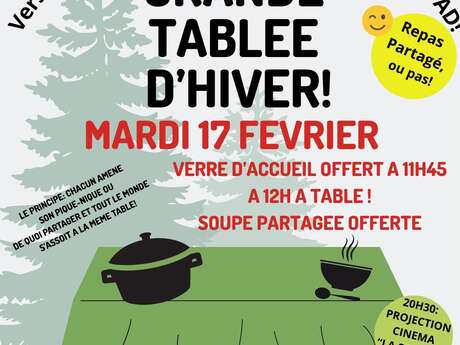 Grande tablée d'hiver