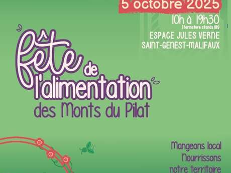 Fête de l'alimentation des Monts du Pilat
