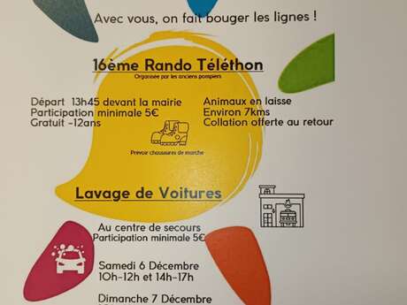 16e rando-Téléthon